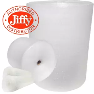 JIFFY BUBBLE WRAP ROLLS 500/750mm WIDE PREMIUM PROTECTIVE FOR POSTAL MOVING - Picture 1 of 13