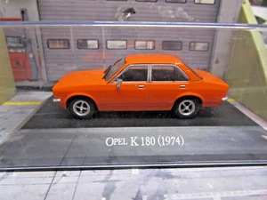 OPEL C Kadett Stufenheck K180 1974 naranja Argentina Atlas IXO Altaya Vitrin 1:43 - Imagen 1 de 3
