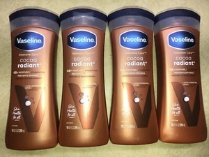 Vaseline Intensive Care Cocoa Radiant 10Floz Bundle Of 4 Bottles - Picture 1 of 3