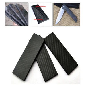 3K Carbon Fiber Knife Handle Sword Gun Scale Slab Material DIY Making Supplies - Picture 1 of 8