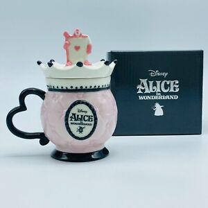 Disney ALICE in WONDERLAND Heart Card Soldiers Ceramic Lit Mug