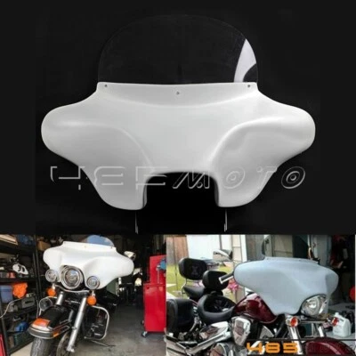 Detachable Batwing Fairing 6x9 Speakers Stereo For Harley Road King FLHR 1994-21 Foto 1 de 4