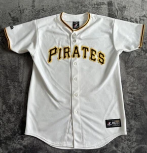 Majestic Andrew McCutchen Pittsburgh Pirates MLB Youth XL Jersey White 22 - Picture 1 of 9