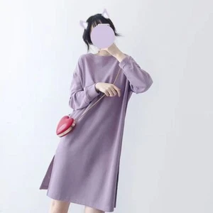 Plus Size Women Pajamas Nightgown Long Sleeve Sleepwear Sleep Dress Nightshirt - Picture 1 of 13