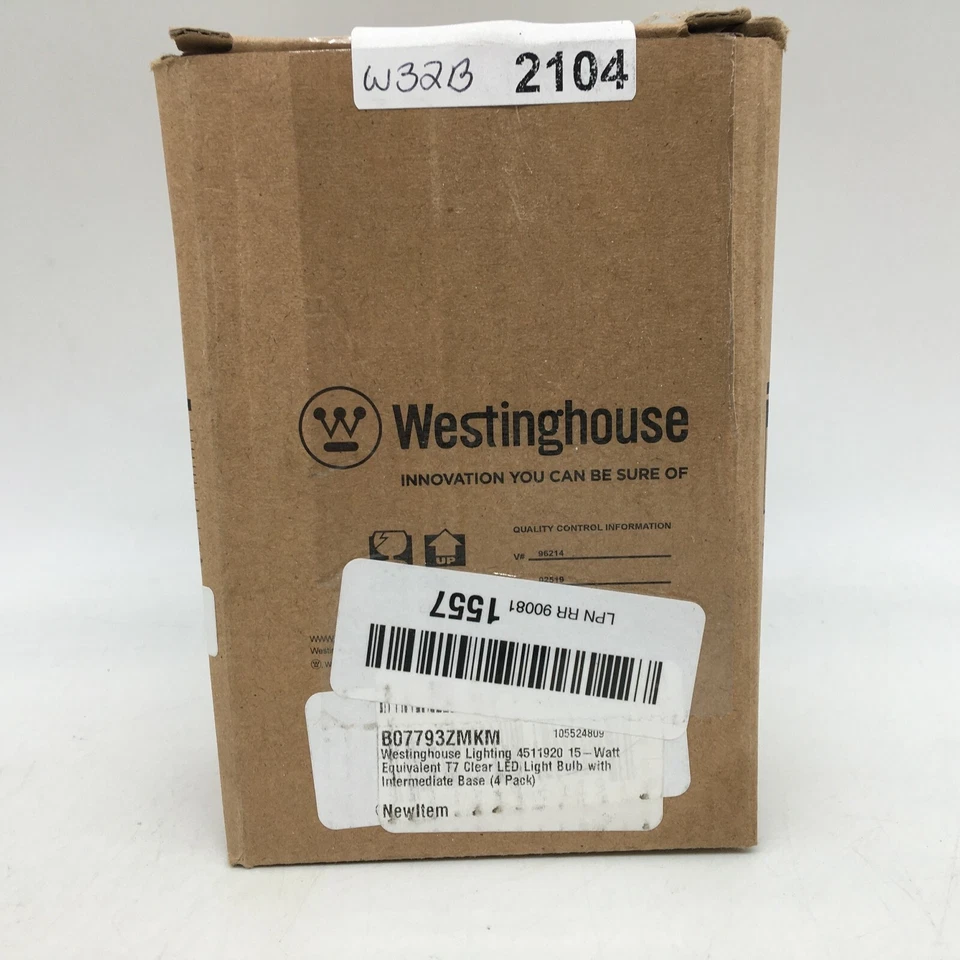 Westinghouse 15 Watt Equivalent T7 Clear Intermediate 3 Pack LED Light Bulb - Image 1 of 4