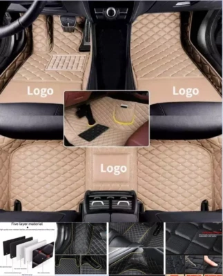 For Peugeot 3008, 308 luxury waterproof Car Floor Mats Trunk Mats Liners Carpets - Image 1 of 4