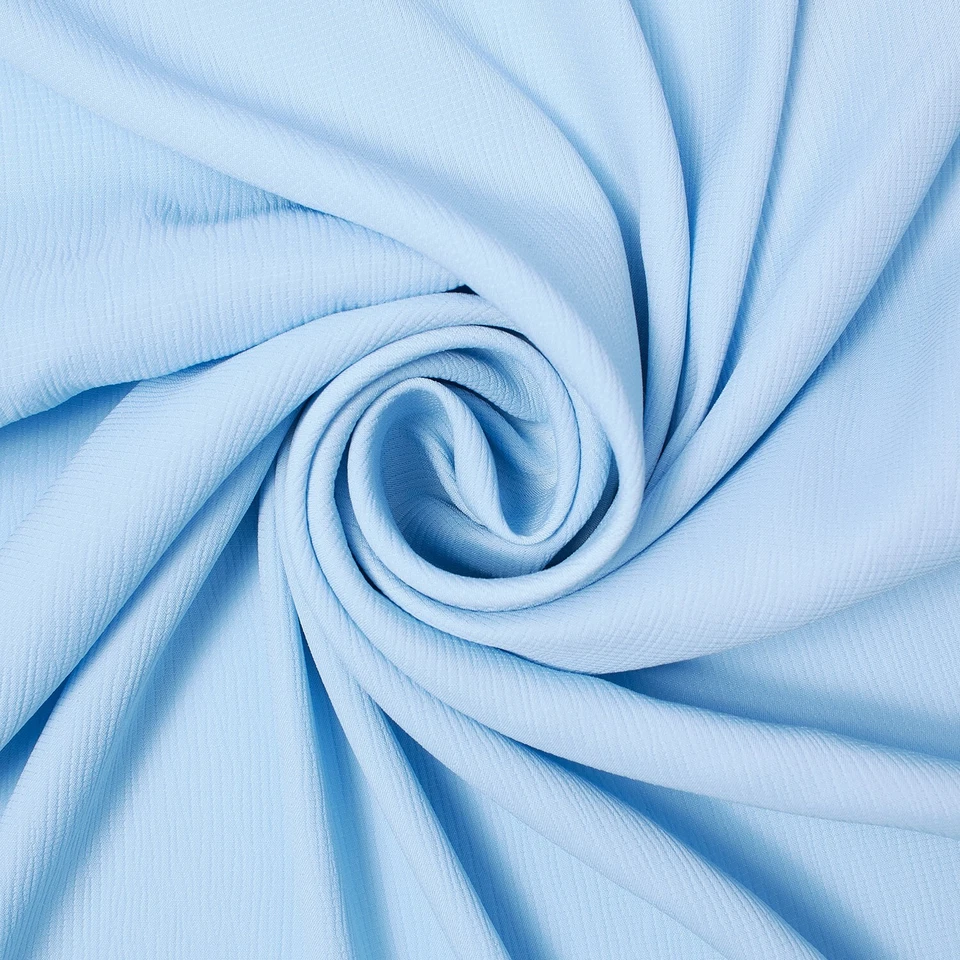 Matte Striped Crinkle Stretch Satin Polyester Spandex Medium Weight Fabric - Image 1 of 1