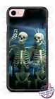 Halloween Skeleton Bestie Selfie Phone Case For iPhone 12 Samsung A51 Google 3XL