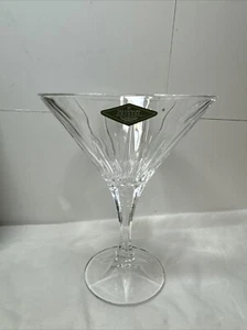 4 - Godinger Shannon Crystal "INGRID" Martini Cocktail Glass 12oz - Picture 1 of 12