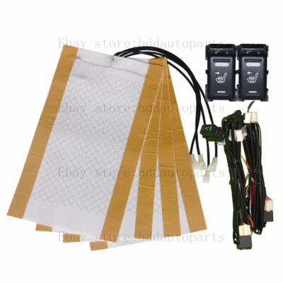 Car seat heater for 2 seats heated seat,fit many Nissan cars,carbon fiber pad - Image 1 of 4