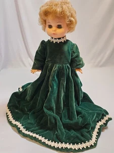 1967 Horseman Doll VTG Blonde Weighted Eyes 13 in Tall - Picture 1 of 11