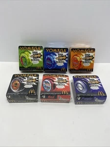 MCDONALD'S Toys YOMEGA Yo-Yo Full Set Of 6 New Sealed Vintage 2000 - Picture 1 of 11