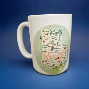 Taza de café Georgia cerámica 15 OZ coleccionable  - Imagen 1 de 3