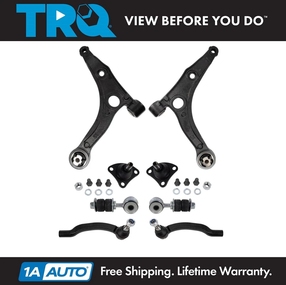 TRQ Front Steering & Suspension Kit Fits 2014-2021 Ram ProMaster 1500 2500 3500 - Image 1 of 4