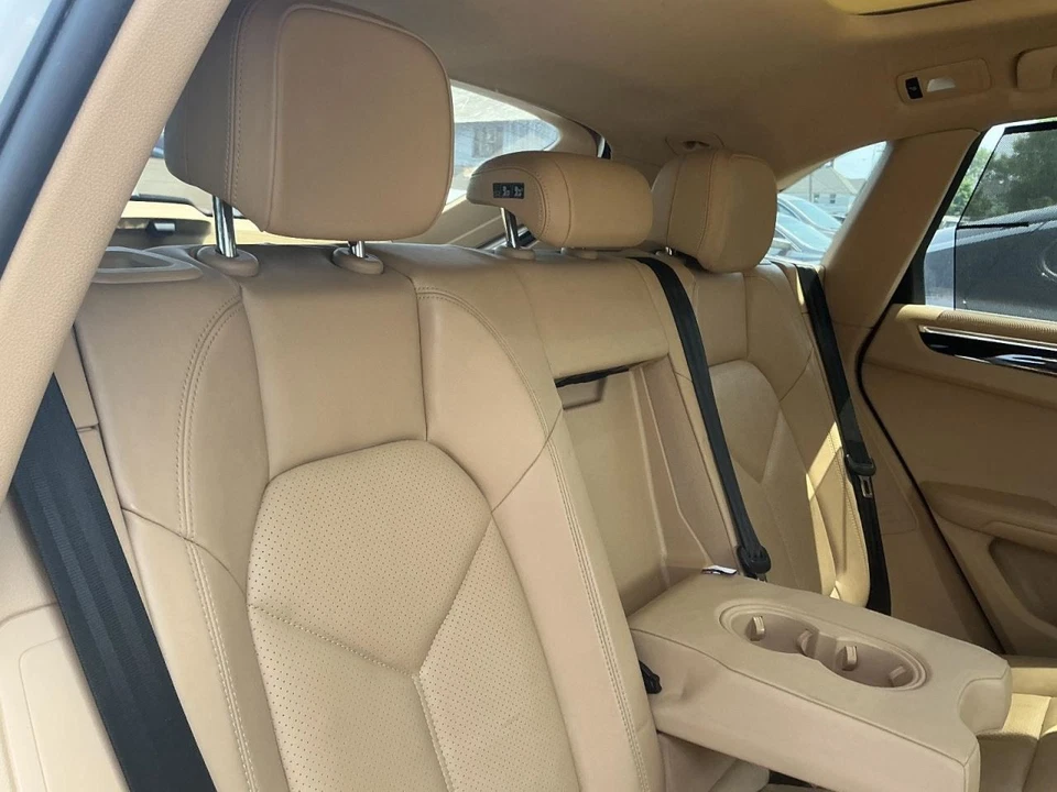 PORSCHE MACAN 2015 2016 Rear Seat 60/40 Split Bench Beige Leather Heated 838121 Foto 1 de 4