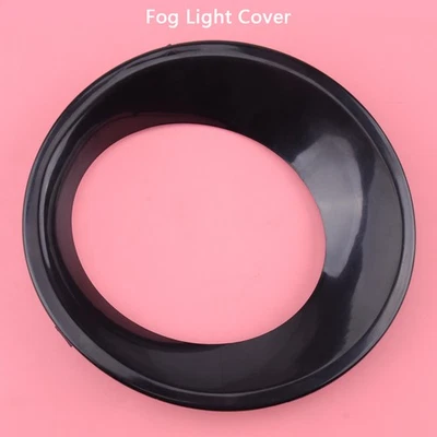 Left Black Front Fog Light Lamp Ring Cover Trim Fit For BMW X3 E83 LCI 2007-2010 - Image 1 of 2