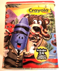 2000 Crayola Discovery Nordamerikanische Wildtiere Dose mit Buntstiften LE #1 MIMB - Bild 1 von 1