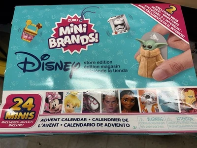 Zuru -Disney Mini Brands - Advent Calendar - New  Box~24 Minis - Image 1 of 2