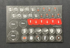 Kill Team: Deathwatch Tokens Warhammer 40k  Space Marines Elite Xenos Hunters - Picture 1 of 2