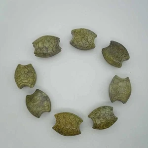Chinese Oriental culture ,-carved jade turtle shells amulet bracelet B30 - Picture 1 of 5