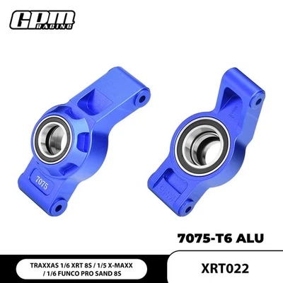 GPM 7075 Alloy Rear Hub Stub Axle Carriers &3 Oversize Bearing 1/6 Funco Sand 8S - Image 1 of 4