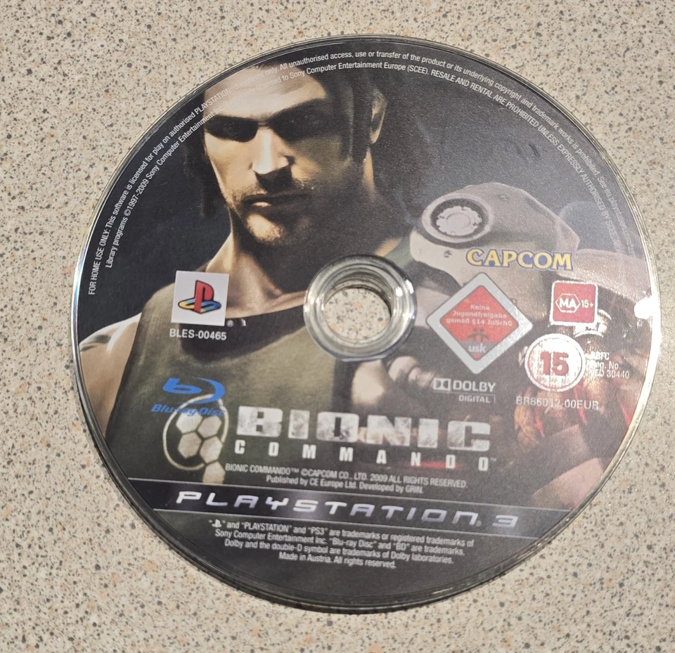 Bionic Commando (PS3) PEGI 15+ MA15+ Shoot 'Em Up  - Image 1 of 1