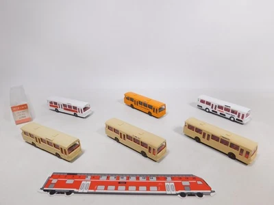 6x wiking H0 1:87 Bus MB O 305 : 700+ 700/1 Märklin etc Sg /Top + 1x Box # - Image 1 of 3
