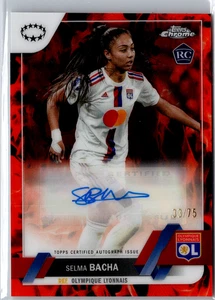 Liga de Campeones Femenina Topps 2022-23 - #A-SB Selma Bacha - Auto Inferno /75 - Imagen 1 de 2