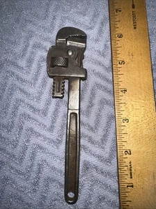 Vintage Trimo Trimont Mfg Co. 6” Pipe Wrench Made In Roxbury Mass USA - Picture 1 of 9