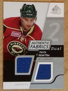 2008-09 SP EDICIÓN USADA JUEGO - PAVOL DEMITRA DOBLE TELAS AUTÉNTICAS - Imagen 1 de 6