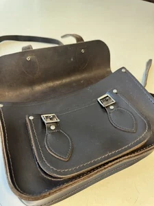 The Cambridge Satchel Company Shoulder Bag Dark Brown 10x8x2.5 - Picture 1 of 12