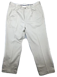 Brooks Brothers Pants Mens 38W 30L Beige Advantage  Chino Thompson Fit 38x30 - Picture 1 of 14