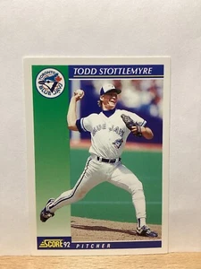 Score 1992 Baseball Card: Todd Stottlemyre, Toronto Blue Jays - Card #74 - Foto 1 di 2