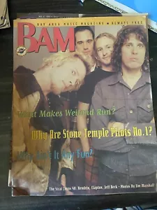 Stone Temple Pilots *BAM *Bay Area Magazine *#436 *July 1994 *SCOTT WEILAND *2 - Picture 1 of 7
