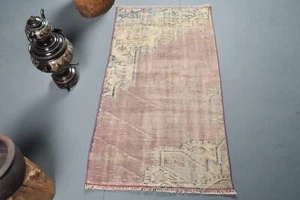 Turkish Rugs, 2.3x4.2 ft Small Rug, Cool Rugs, Floor Rug, Vintage Rug, Old Rug - Picture 1 of 6