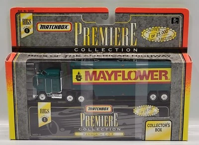 Matchbox Premiere Collection Kenworth COE Mayflower Ltd. Ed. Rigs Series 1 1996 - Image 1 of 4