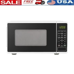 Horno Microondas Encimera 700W Temporizador Digital Bloqueo Infantil Función Descongelación Blanco - Imagen 1 de 12