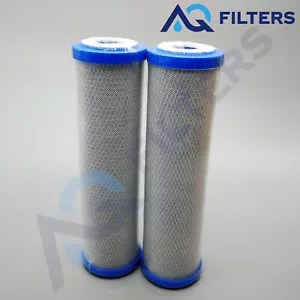 Blocco Carbonio 2x10" per Pesci Stagno Declorinatore Rimozione Cloro - Foto 1 di 2