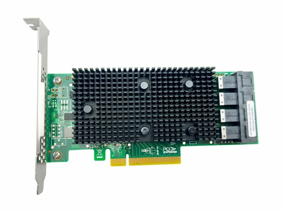 Avago/LSI 9400-8i SATA/SAS HBA 12 Gbps PCIe Support NVME HDD IT Mode JBOD - US - Image 1 of 4