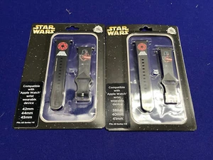 2023 Disney Parks Darth Vader Apple Watch Band S 38/41mm NOWY - Zdjęcie 1 z 3
