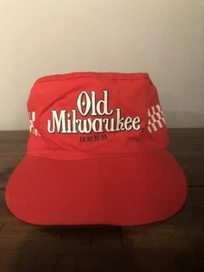 Old Milwaukee Beer Vintage Rare Painters Racing Hat Snapback Cap - Picture 1 of 4