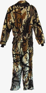 VINTAGE PREDATOR CAMOUFLAGE MENS COTTON COVERALLS THINSULATE THERMAL INSULATED~S - Picture 1 of 15