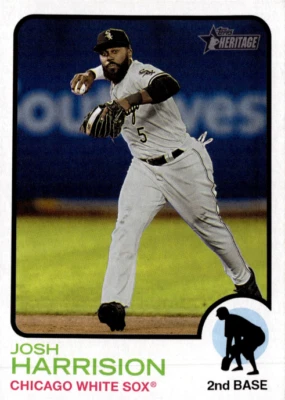 4 CARD LOT - 2022 Topps Heritage - High Number Josh Harrison #717 - Image 1 of 2