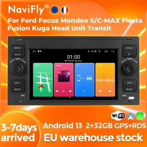 Carplay Auto DVD Player for Ford Focus Mondeo C-MAX Galaxy Fiesta Kuga Transit - Bild 1 von 24