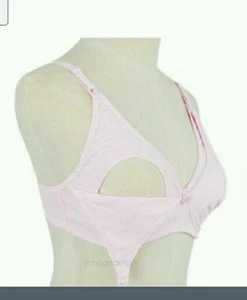 Women Lady Nursing Maternity Kid Feeding Bra Motherhood Underwear Cup Size B - Picture 1 of 4