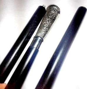 Nautical Wooden Walking Stick Wooden Stick Shaft Cane Nautical Rosewood Gift - Picture 1 of 5