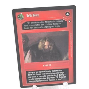 Star Wars CCG A New Hope Limited Black Border Swilla Corey - Picture 1 of 1