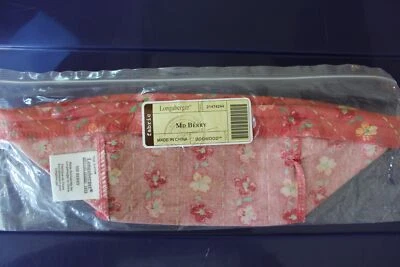 Longaberger Dogwood Floral Medium Berry Basket Stand Up Liner #21474244 - NEW