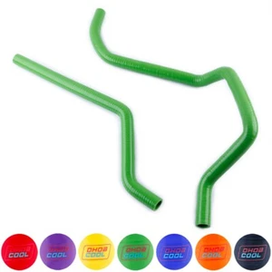 Manguera de refrigerante de silicona verde para radiador Yamaha Grizzly 660 YFM 660FS Yamaha 02-05 - Imagen 1 de 10
