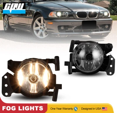 Luces antiniebla para BMW 325Ci 330Ci 2003-2006 cupé/06-07 E60 525xi 530xi lente de parachoques Foto 1 de 4